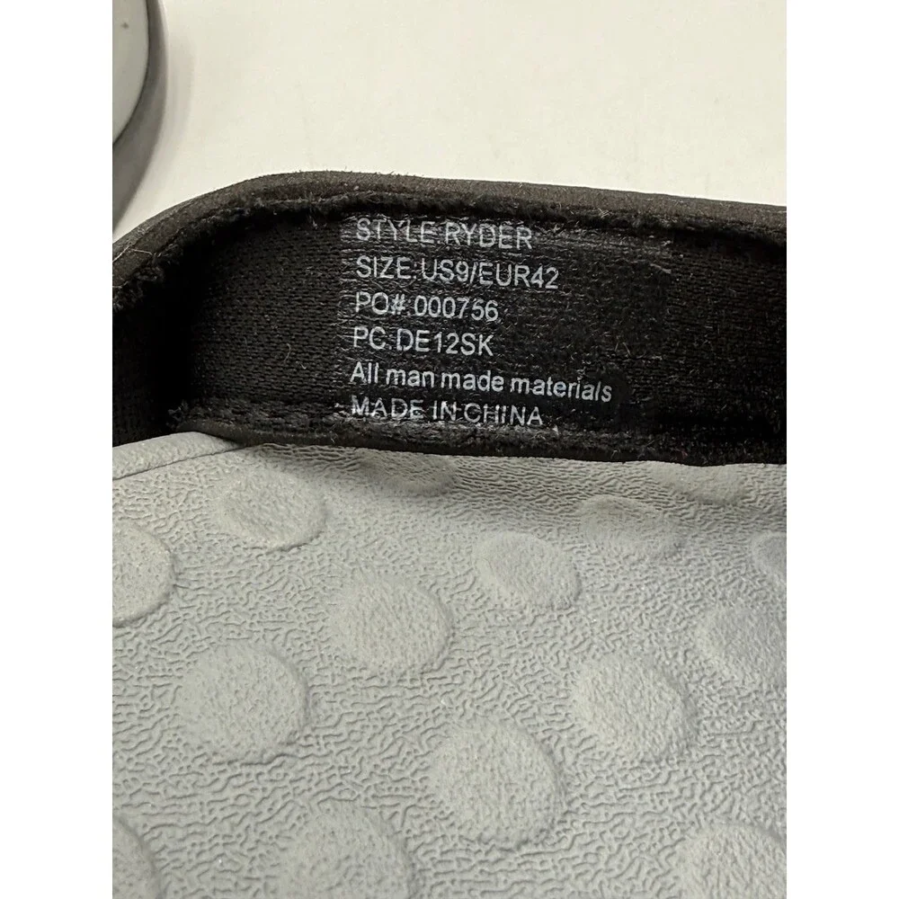 Orthaheel 24RYDER Men's NEW With Defect Thong-Style Sandal Grey US Size 8